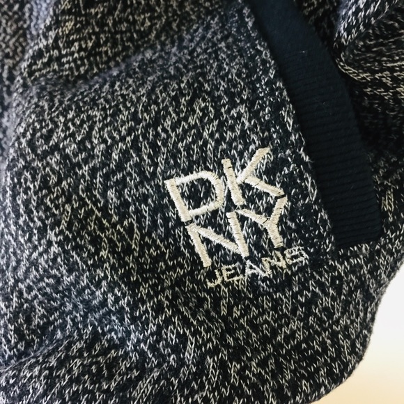 DKNY Grey Thick Fur Hooded Zip Jacket | S - Picture 4 of 8